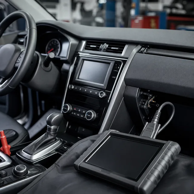 Diagnostic et équipements technologiques dans l’habitacle d’une voiture